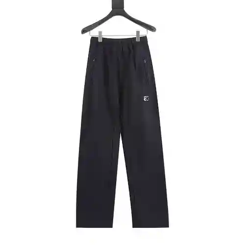 AW/ Alexander 23FW pantalones rectos sueltos con purpurina