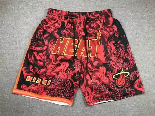 Pantalones de baloncesto limitados del Año del Tigre, color rojo calor, versión de bolsillo