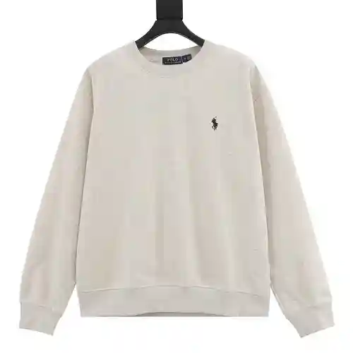 Sudadera de terciopelo con cuello redondo de Ralph Lauren