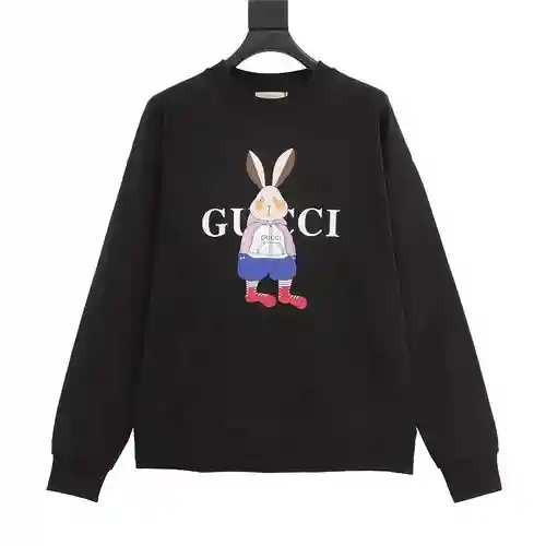 Sudadera con cuello redondo y estampado de conejo de G Home Sports