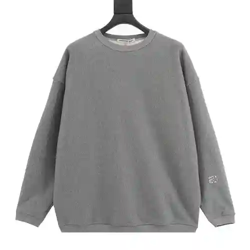 AW/Alexander 23FW sudadera con purpurina y cuello redondo