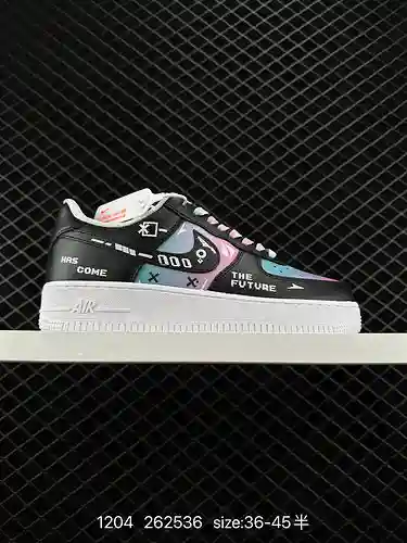 8 Zapatillas deportivas informales, versátiles y de caña baja Nike Air Force '7 Air Force 1. La comb