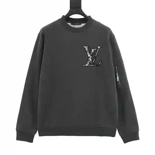 Sudadera con cuello redondo y bordado Ski Crack 1V 23FW