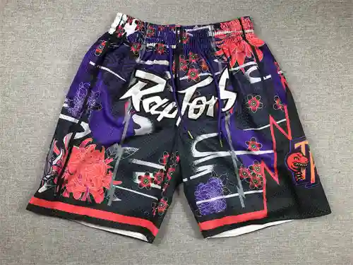 Pantalones de baloncesto Raptors Rabbit Year Edition Justin Juston Edición de bolsillo