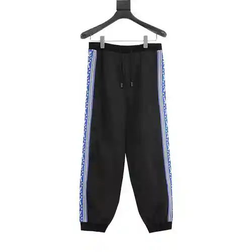 pantalones laterales con cincha de seda 1V