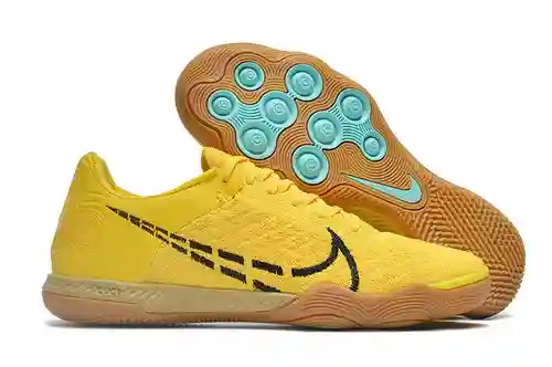 Llegada) Nike Futsal King of Small Fields Zapatos de fútbol planos para interiores con suela MD tota
