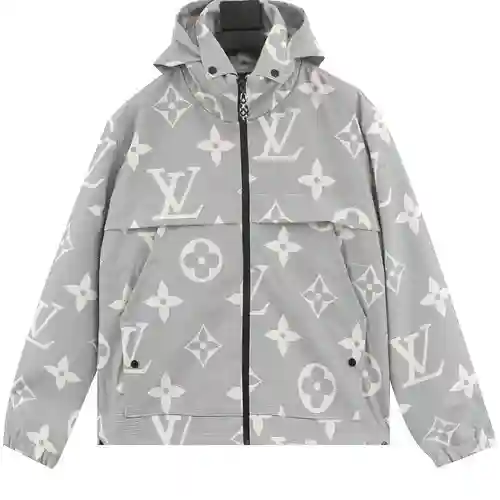 Chaqueta cortavientos con cremallera estampada para presbicia 1V