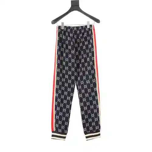 Pantalones clásicos con logo estampado en jacquard de G Home