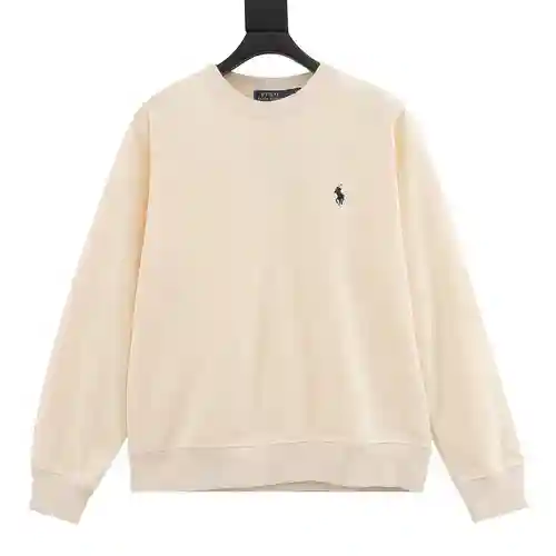 Sudadera de terciopelo con cuello redondo de Ralph Lauren