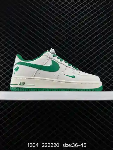 Nike Air Force Low Air Force 1 zapatillas deportivas informales, versátiles y de caña baja. La combi