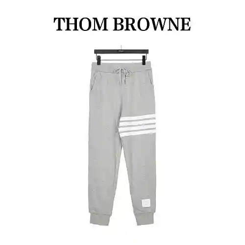 TB/Tom Brown pantalones deportivos clásicos de pernera vertical teñidos en hilo