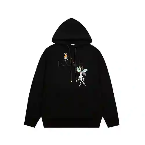 Sudadera con capucha LOE*WE/Luo Yiwei X suna fujita serie conjunta mandrágora