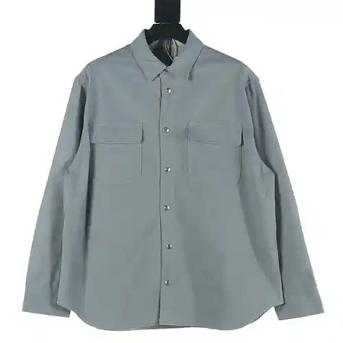 Chaqueta reversible a cuadros azules CD/Dior 23FW