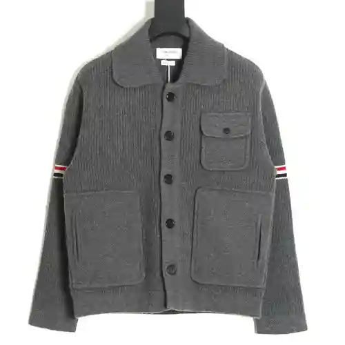 Chaqueta de lana pesada TB 22FW