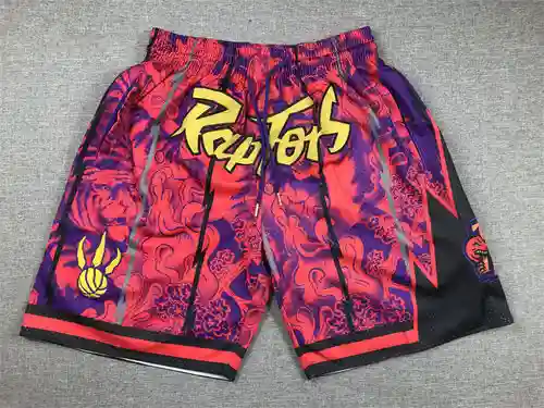 Pantalones de baloncesto de edición limitada del Año del Tigre rojo de los Raptors de edición de bol
