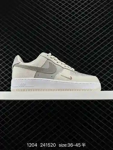 Nike Air Force Low Air Force 1 zapatillas deportivas informales, versátiles y de caña baja. La combi