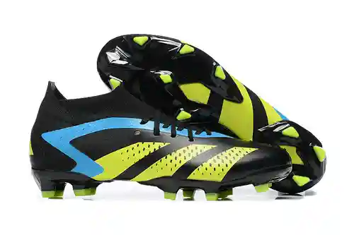 Llegada) Zapatillas de fútbol Adidas Falcon Essence totalmente tejidas de caña alta FG con cordones 