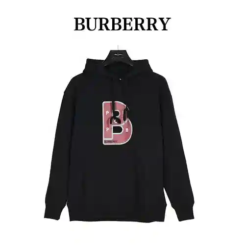 Sudadera con capucha estampada de la serie cápsula conjunta BBR Burberry & Pop Trading