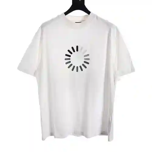 Camiseta de manga corta estampada con logo 404 cargado en gradiente BLCG 24SS