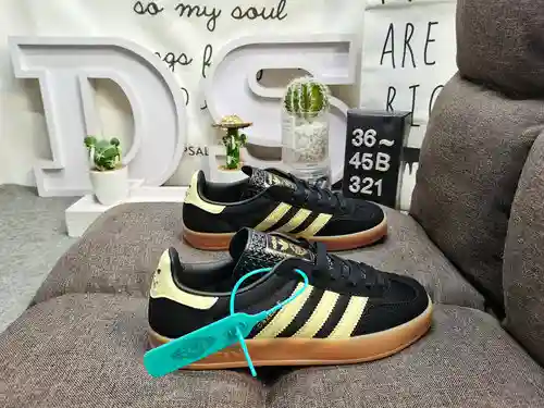 321D Zapatillas de deporte Adlidas originales Gazelle Indoor, auténticas, de tamaño medio, de nivel 
