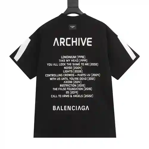 Camiseta manga corta BLCG 23SS Music Festival edición limitada