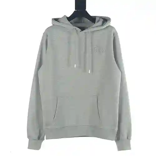 Sudadera con capucha Dior CD clásica con bordado CD