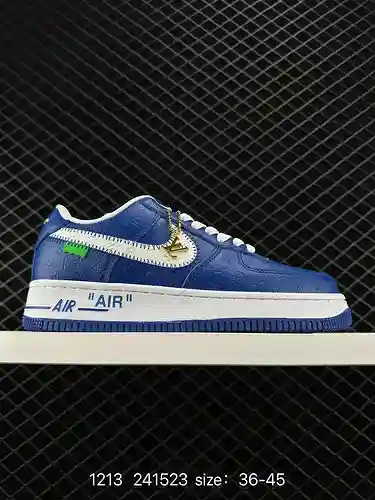 Zapatillas deportivas informales, versátiles y de media caña Nike Air Force Low Air Force 1. La comb