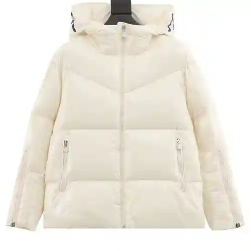 Mouth MC 23FW Anorak de mujer con cuello corto y capucha con letras