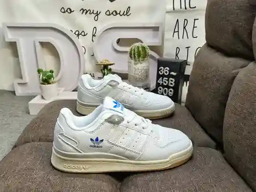 909DAdidas Forum 84 Zapatillas deportivas informales de moda, versátiles, de caña baja y caña baja. 