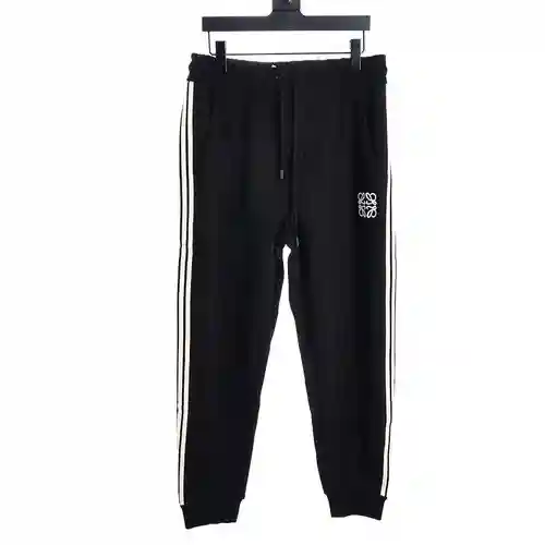 LOE*WE pantalones deportivos de tejido polar con logo bordado