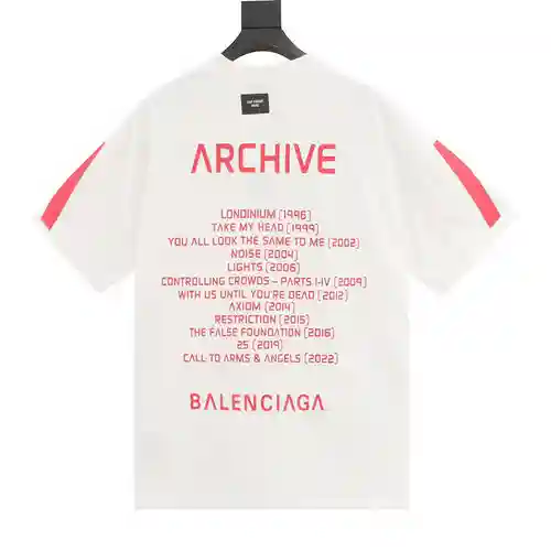 Camiseta manga corta BLCG 23SS Music Festival edición limitada