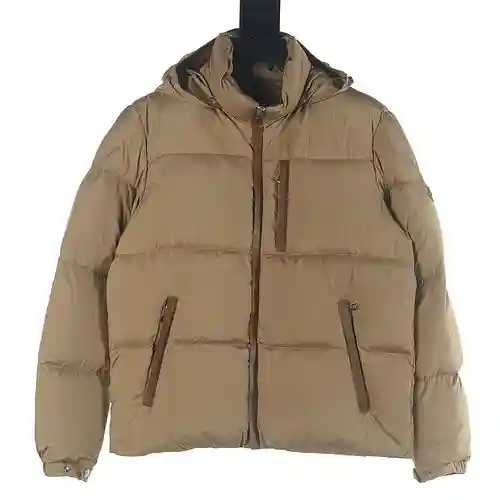 Anorak corto MC de piel con cremallera