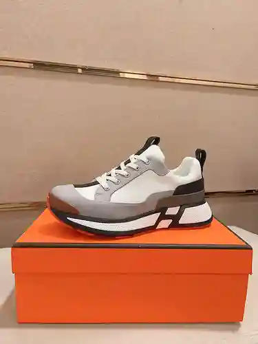 Zapatos de hombre Hermes Código: 1216C60 Talla: 38-44 (se puede personalizar a 45).