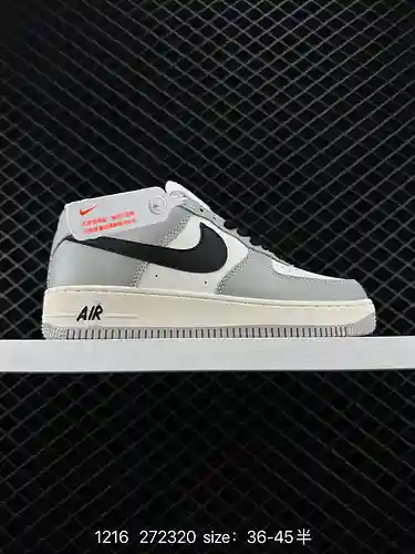 Nike Air Force Low Air Force 1 zapatillas deportivas informales, versátiles y de caña baja. La combi