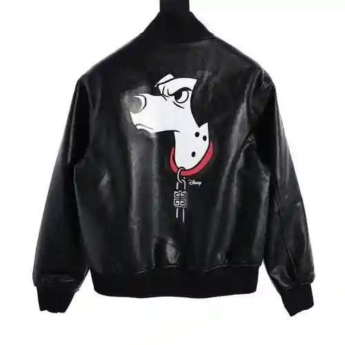 Chaqueta de cuero para perros GVC