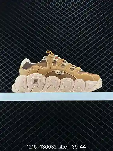 6 Fila Croissant Bread Shoes Serie Papá Estilo Aumento Retro Neutral Casual Deportes Zapatos para co