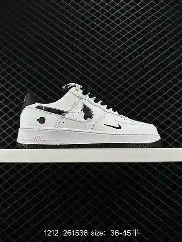 8 Nike Air Force low-top nuevo color a juego #Original último cartón original para crear una versión
