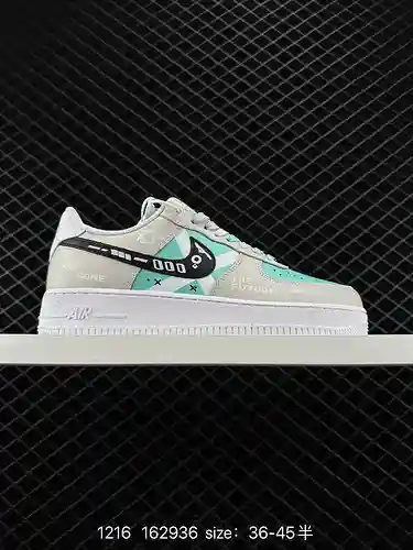 8 Nike Air Force Low Air Force One zapatillas deportivas informales, versátiles y de caña baja. La c