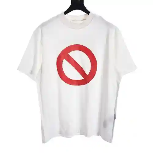 Camiseta de manga corta con icono prohibido BLCG joint BFRND 24SS