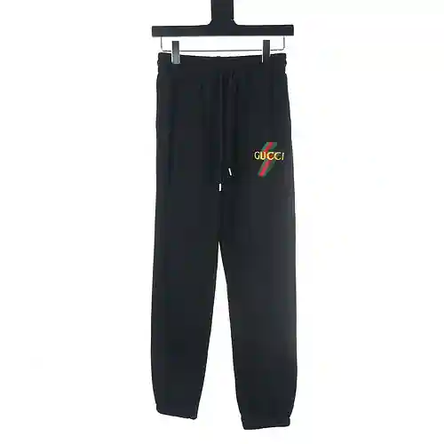 Gucci GUC 23FW pantalones con bordado de rayos