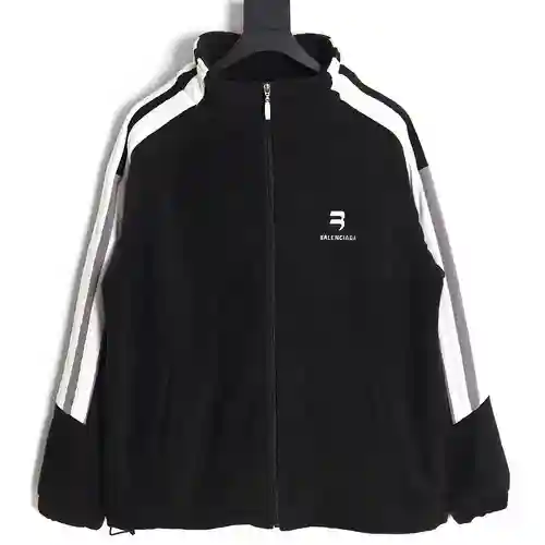 Chaqueta polar con logo bordado BLCG/Balenciaga