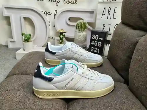 321D Zapatillas de deporte Adlidas originales Gazelle Indoor, auténticas, de tamaño medio, de nivel 