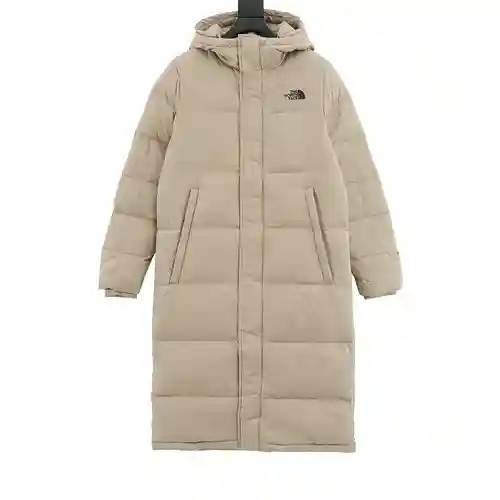 Plumífero largo TNF North Face estilo clásico