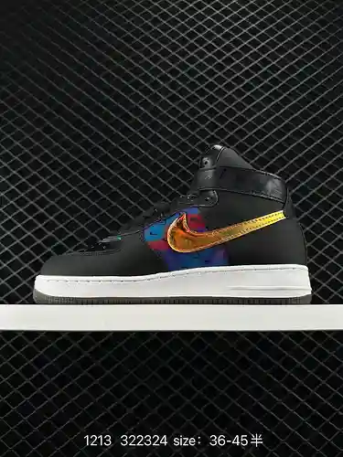 2 Nike Air Force Low Air Force One zapatillas deportivas informales, versátiles y de caña alta. La c