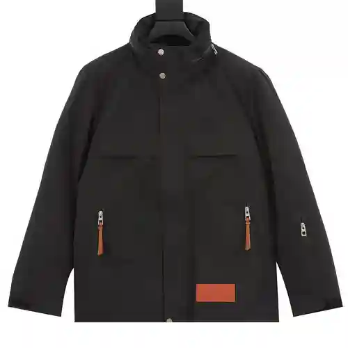 Loe*we/Luo Yiwei 23Fw chaqueta de plumas con logo bordado