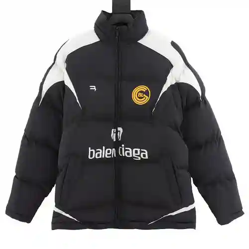 Chaqueta de algodón con patchwork de fútbol Blcg talla 10