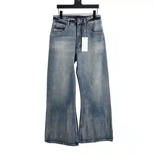 Margiela MM6 23FW pantalones vaqueros de campana grande