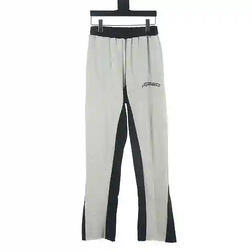 ASKYURSELF 23FW pantalones bootcut con costuras sánscritas y bordados