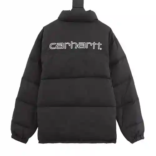 Car*hartt WIP chaqueta de plumas sencilla con bloques de color y cuello alto