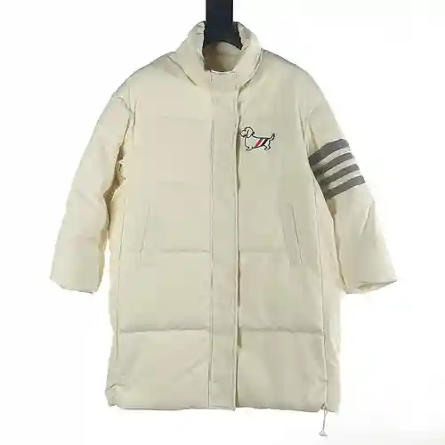 Tom Brown TB 23FW chaqueta larga de plumas para cachorros con cuatro barras